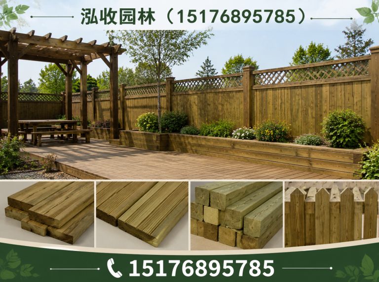 渭南塑木地板展示图